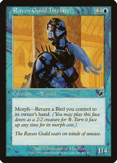 Raven Guild Initiate Scourge Magic card