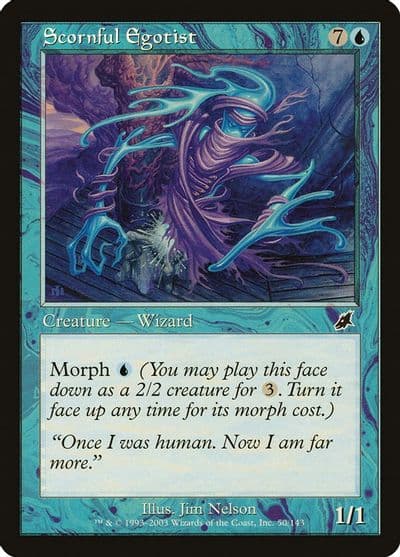 Scornful Egotist Scourge Magic card