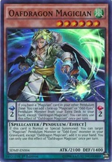 Oafdragon Magician Structure Deck: Master of Pendulum Yu-Gi-Oh! card