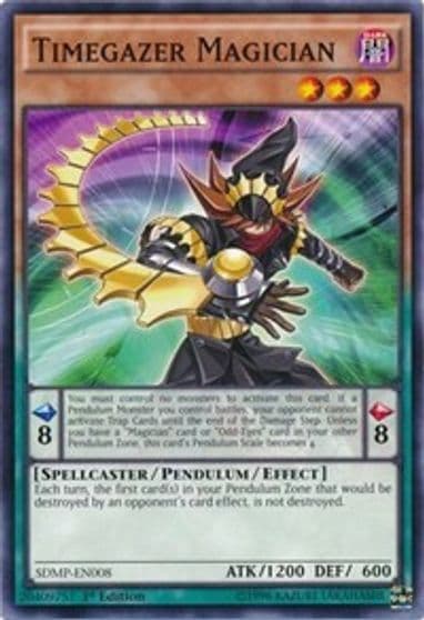 Timegazer Magician Structure Deck: Master of Pendulum Yu-Gi-Oh! card