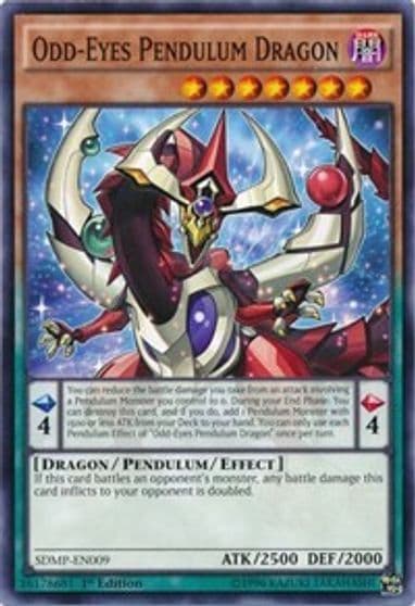 Odd Eyes Pendulum Dragon Structure Deck: Master of Pendulum Yu-Gi-Oh! card