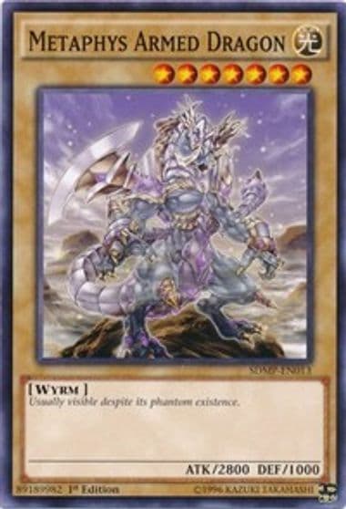 Metaphys Armed Dragon Structure Deck: Master of Pendulum Yu-Gi-Oh! card