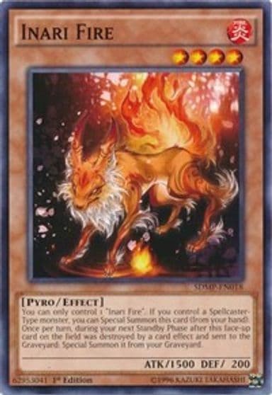 Inari Fire Structure Deck: Master of Pendulum Yu-Gi-Oh! card