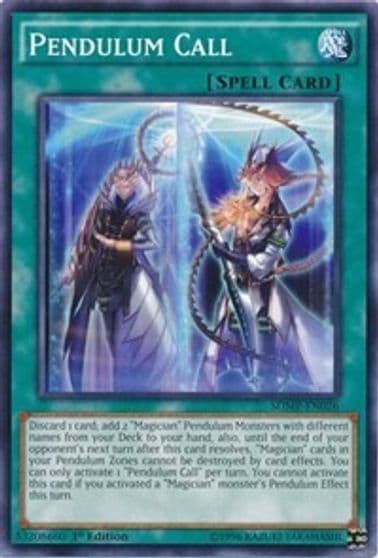 Pendulum Call Structure Deck: Master of Pendulum Yu-Gi-Oh! card