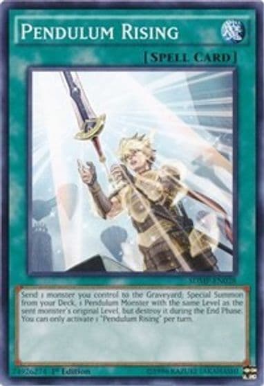 Pendulum Rising Structure Deck: Master of Pendulum Yu-Gi-Oh! card