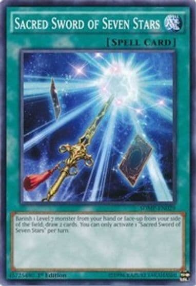 Sacred Sword of Seven Stars Structure Deck: Master of Pendulum Yu-Gi-Oh! card