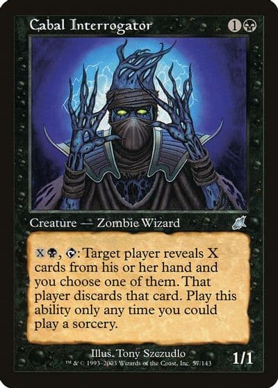 Cabal Interrogator Scourge Magic card