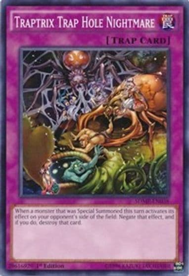 Traptrix Trap Hole Nightmare Structure Deck: Master of Pendulum Yu-Gi-Oh! card