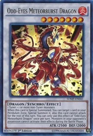 Odd Eyes Meteorburst Dragon Structure Deck: Master of Pendulum Yu-Gi-Oh! card