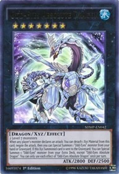 Odd Eyes Absolute Dragon Structure Deck: Master of Pendulum Yu-Gi-Oh! card