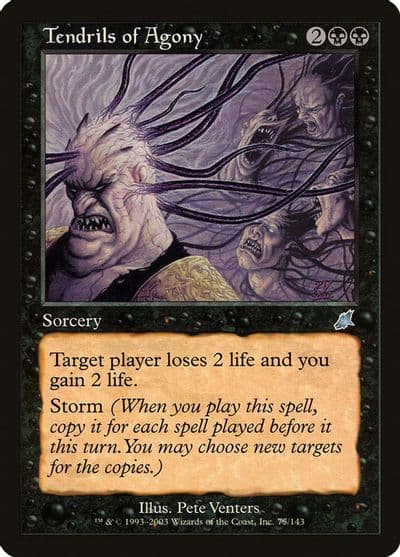 Tendrils of Agony Scourge Magic card
