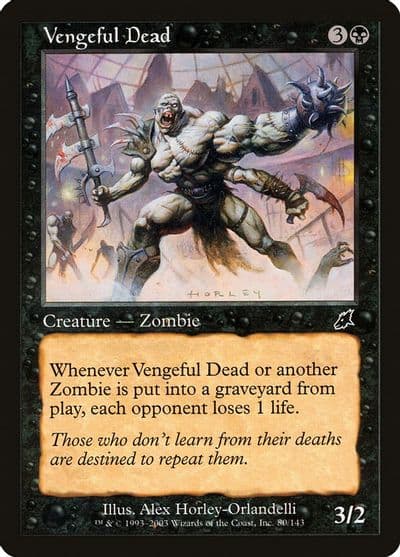 Vengeful Dead Scourge Magic card