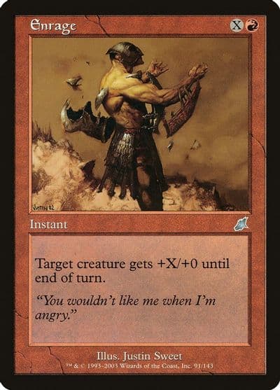 Enrage Scourge Magic card