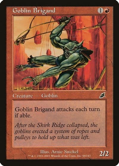 Goblin Brigand Scourge Magic card
