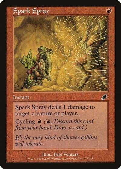 Spark Spray Scourge Magic card