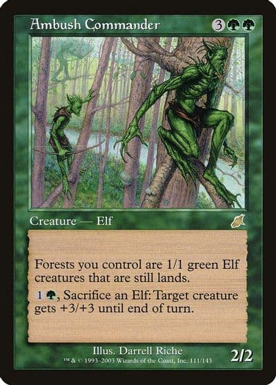 Ambush Commander Scourge Magic card