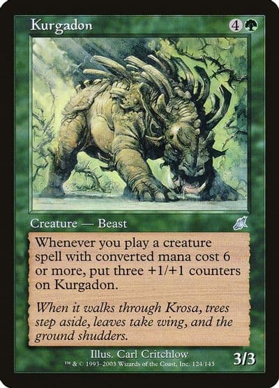 Kurgadon Scourge Magic card