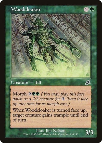 Woodcloaker Scourge Magic card