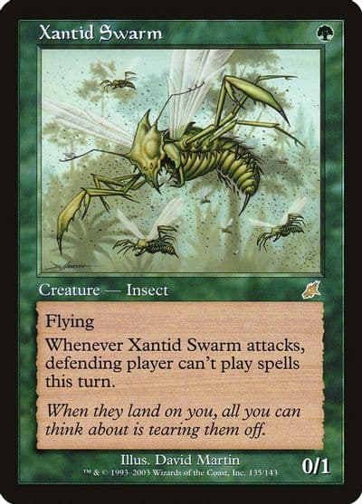 Xantid Swarm Scourge Magic card