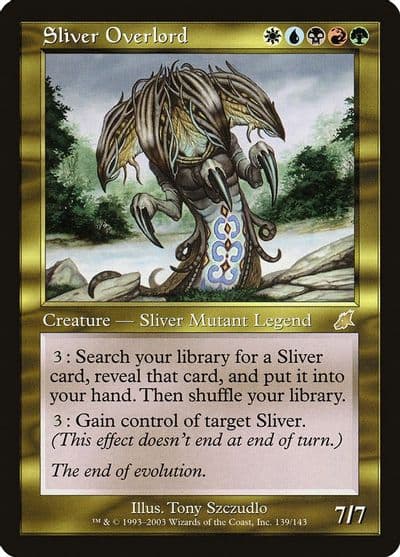 Sliver Overlord Scourge Magic card