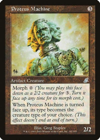 Proteus Machine Scourge Magic card