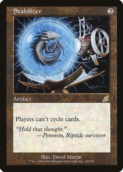Stabilizer Scourge Magic card