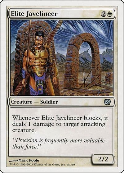 Elite Javelineer 8th Edition Magic card