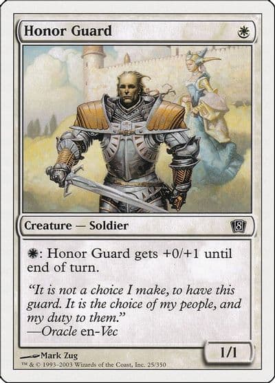Honor Guard 8th Edition Magic card