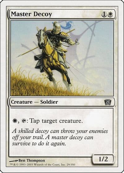 Master Decoy 8th Edition Magic card