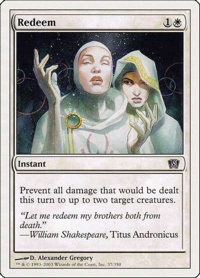Redeem 8th Edition Magic card