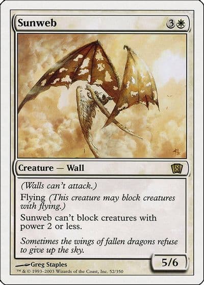 Sunweb 8th Edition Magic card