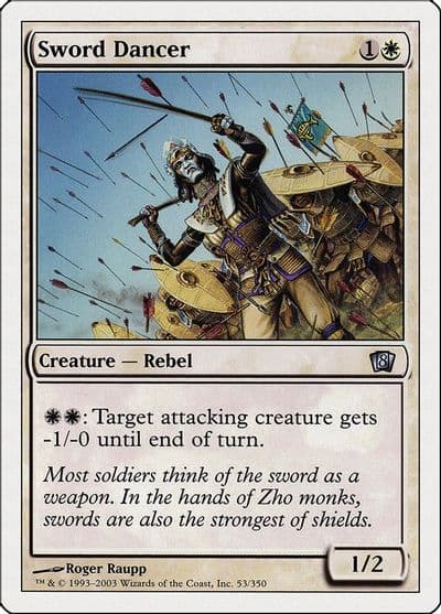 Sword Dancer 8th Edition Magic card