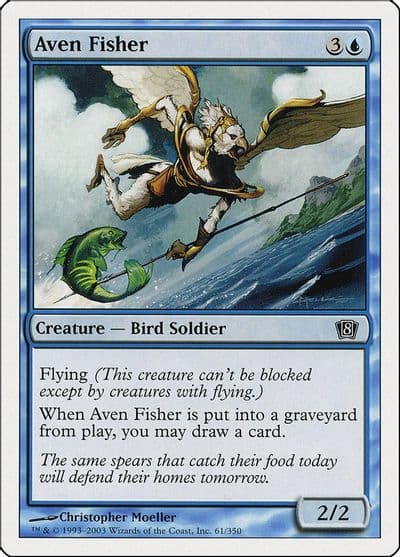 Aven Fisher 8th Edition Magic card