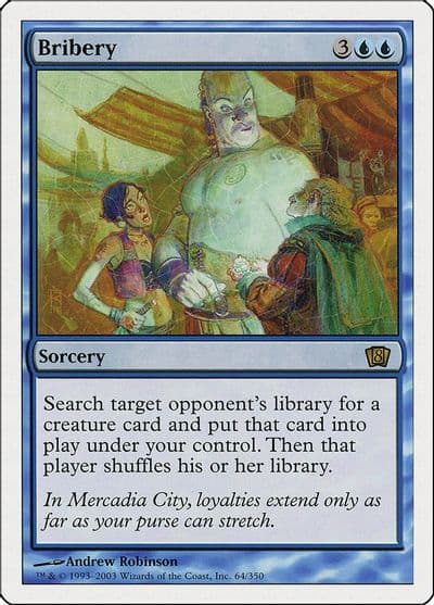 Bribery 8th Edition Magic card