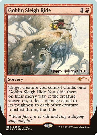 Goblin Sleigh Ride Special Occasion Magic card