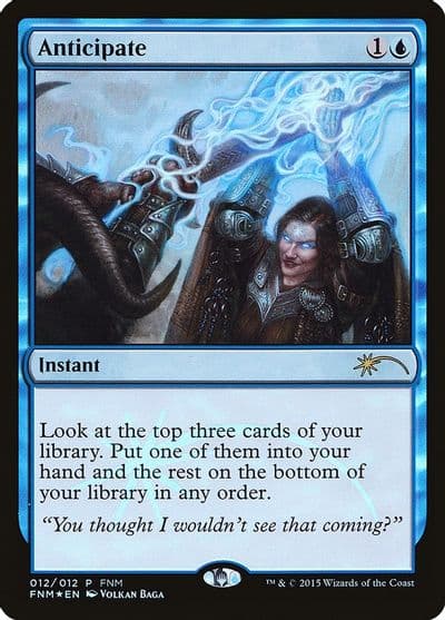 Anticipate FNM Promos Magic card