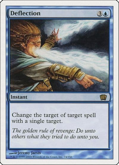 Deflection 8th Edition Magic card