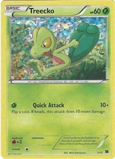 Treecko McDonald's Promos 2015 Pokemon card