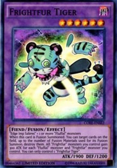 Frightfur Tiger Clash of Rebellions Yu-Gi-Oh! card