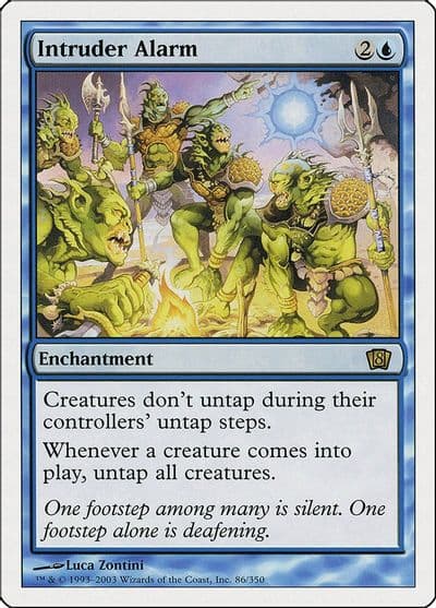 Intruder Alarm 8th Edition Magic card