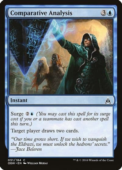 Comparative Analysis Oath of the Gatewatch Magic card