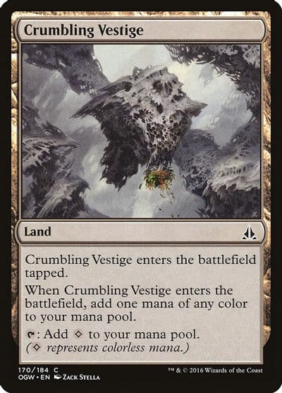 Crumbling Vestige Oath of the Gatewatch Magic card