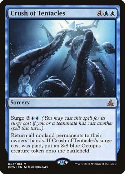 Crush of Tentacles Oath of the Gatewatch Magic card