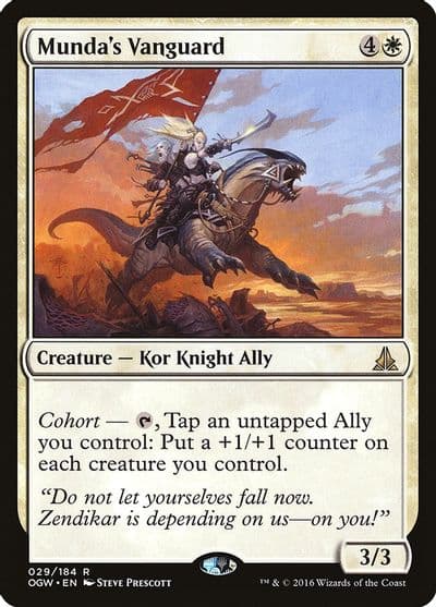 Mundas Vanguard Oath of the Gatewatch Magic card