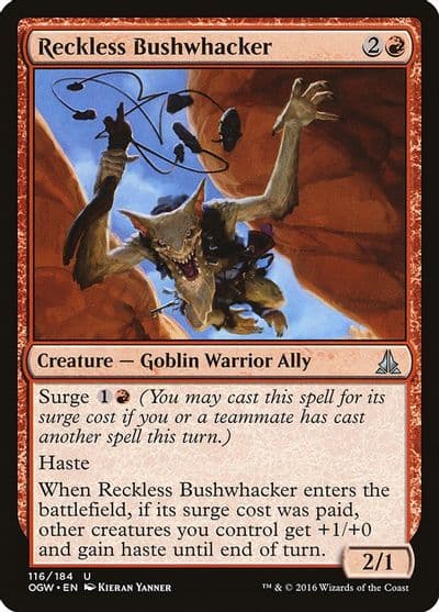 Reckless Bushwhacker Oath of the Gatewatch Magic card