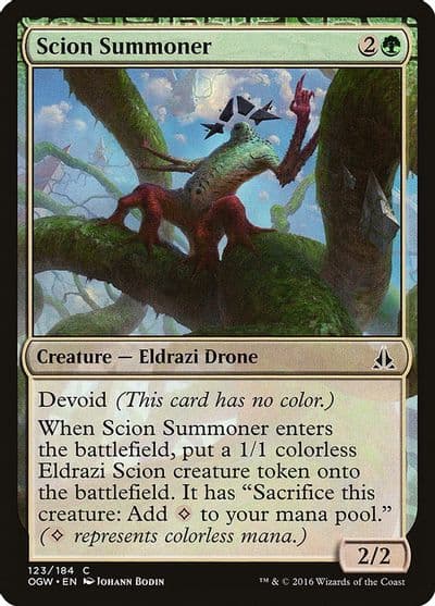 Scion Summoner Oath of the Gatewatch Magic card