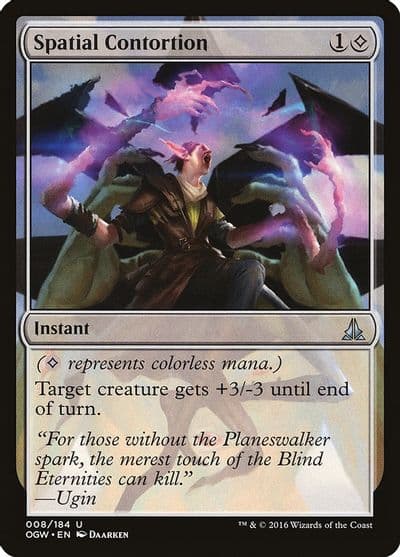 Spatial Contortion Oath of the Gatewatch Magic card