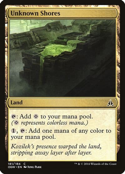 Unknown Shores Oath of the Gatewatch Magic card