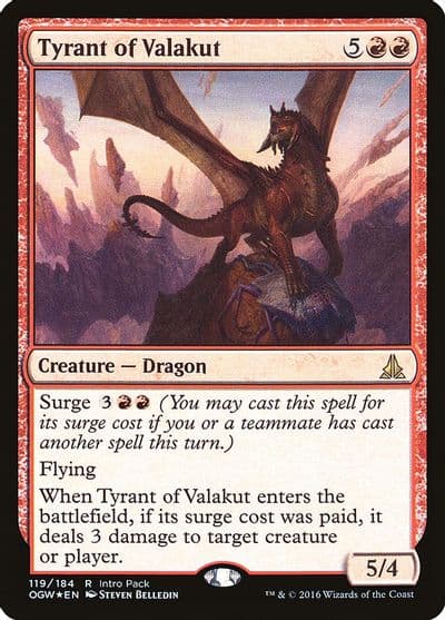 Tyrant of Valakut Unique and Miscellaneous Promos Magic card