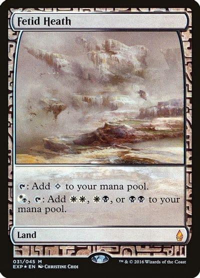 Fetid Heath Zendikar Expeditions Magic card
